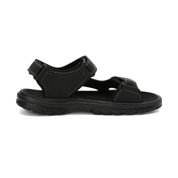 Men Sandals Outdoor Lightweight Anti Slip Waterproof Black Size 10 main image 8